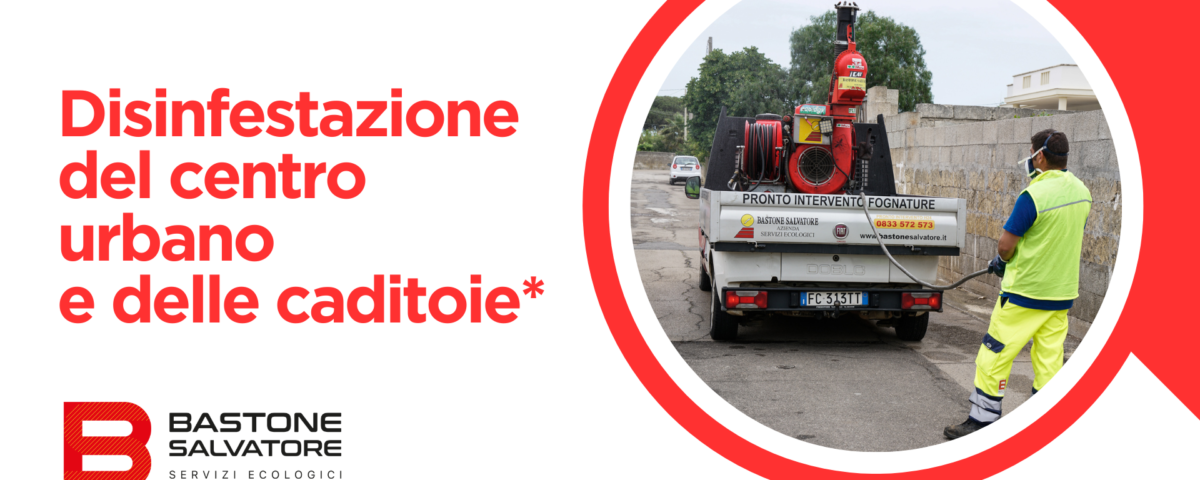 disinfestazione centro urbano bastone salvatore srl